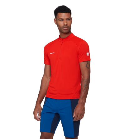 Тениска Mammut Ducan FL Half Zip T-Shirt Men
