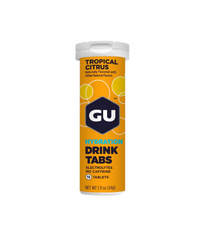 GU Hydration Drink Tabs Tropical Citrus 55G