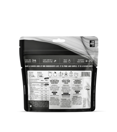 LYO Barley-lentills Risotto with Avocado mousse 500g