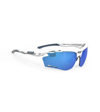Rudy Propulse Utmb White Matte - Multilaser Blue