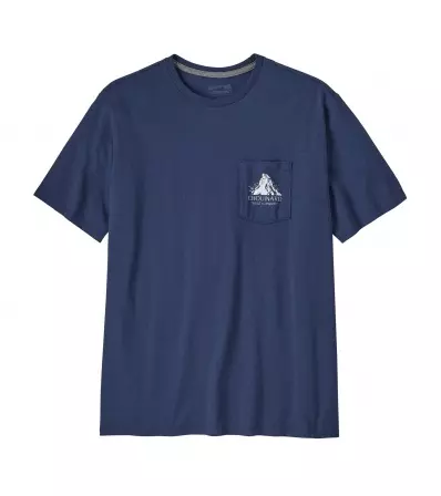 Тениска Patagonia Chouinard Crest Pocket Responsibili-Tee M's